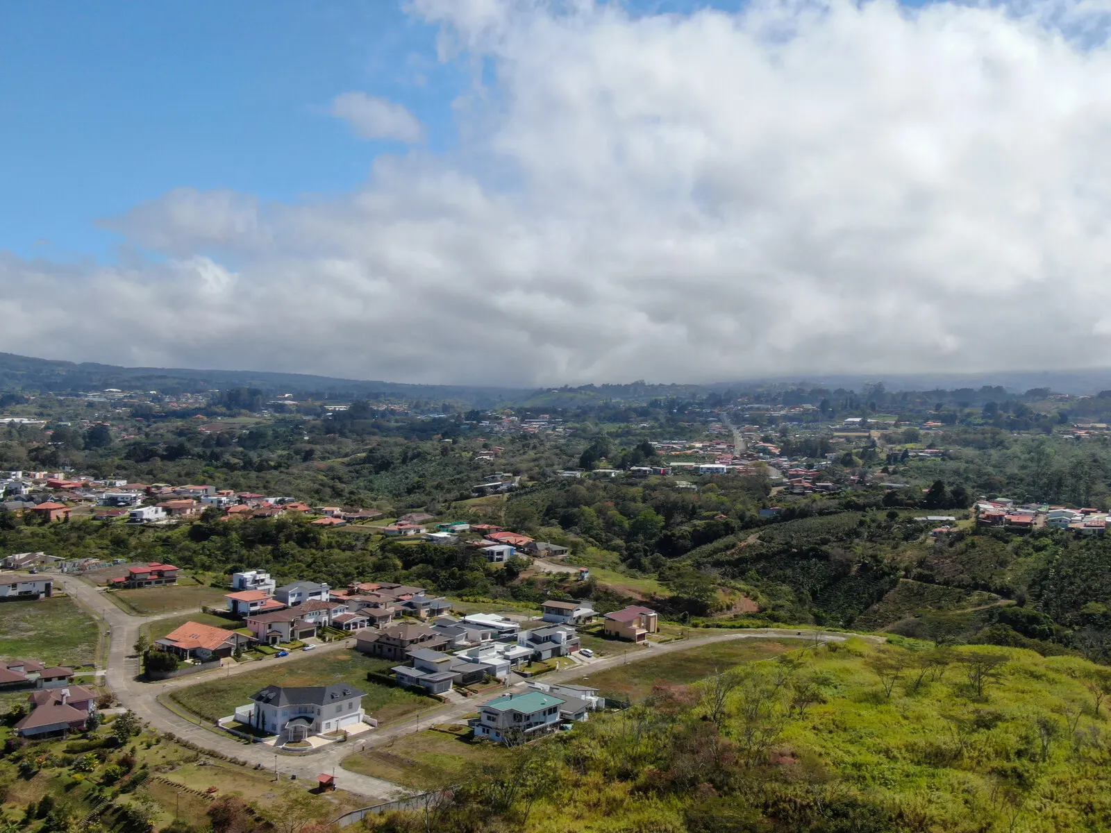Laderas del Valle Central cerca de Heredia